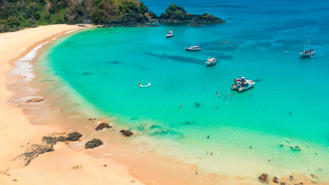 Melhores Praias do Brasil Praia do Sancho