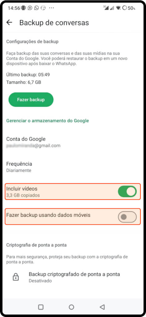 Como Fazer Backup do WhatsApp